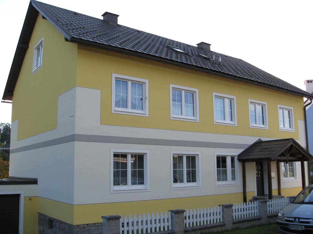 Fassadenmalerei in Gföhl im Bezirk Krems Land